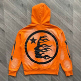 HLSTR Hoodie Fire Orange