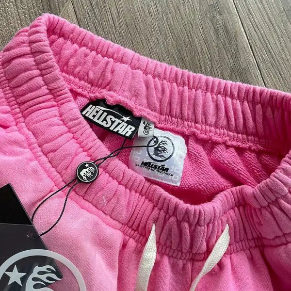 HLSTR Flame Sweatpants Pink/Silver