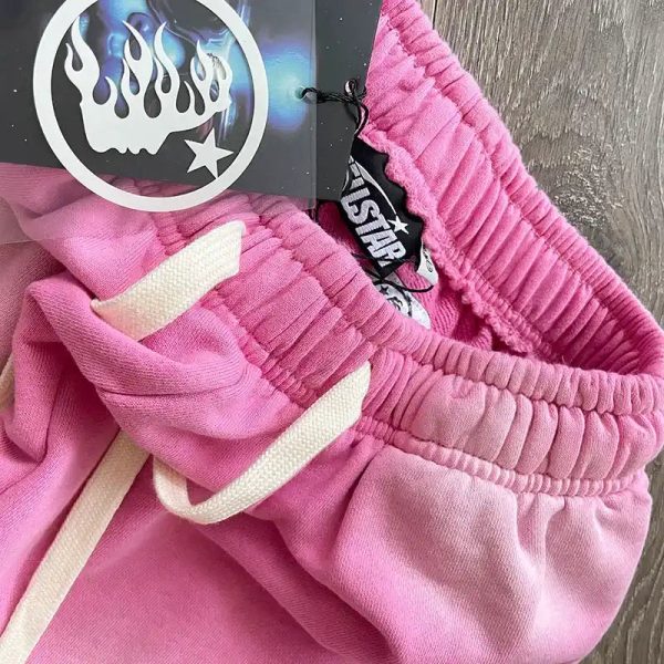 HLSTR Flame Sweatpants Pink/Silver