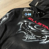 HLSTR Hoodie Airbrushed Skull