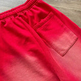 HLSTR Red Flare Sweatpants