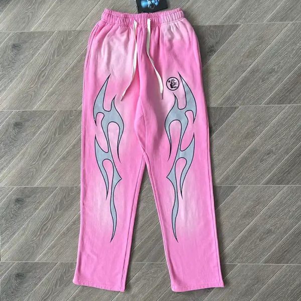HLSTR Flame Sweatpants Pink/Silver