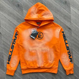 HLSTR Hoodie Fire Orange