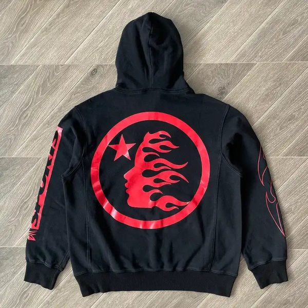 HLSTR Hoodie Sports Future Flame Black