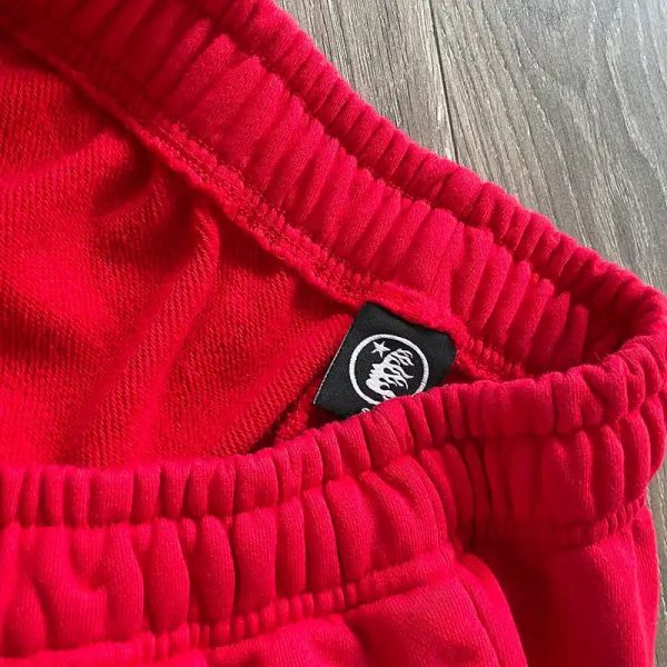 HLSTR Red Flare Sweatpants