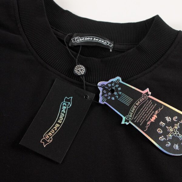 CHRM HRTS Sweatshirt Neon Green Crosses Black CH009