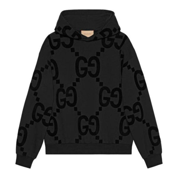 GG Hoodie Black Monogram black