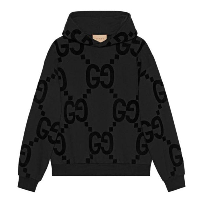 GG Hoodie Black Monogram black
