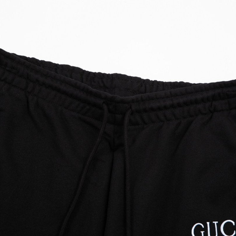 GG Shorts Stripe Logo Black