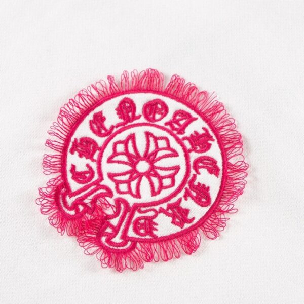 CHRM HRTS Sweatshirt Pink Horseshoe White CH005