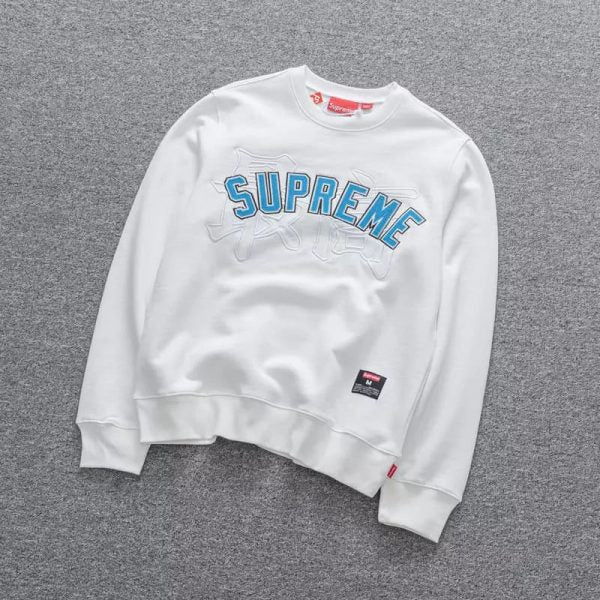 SPRM Sweatshirt Kanji Logo White