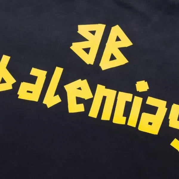 BLNCG Hoodie BB Distressed Logo Black BL063