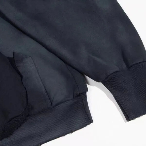 BLNCG Hoodie BB Distressed Logo Black BL063