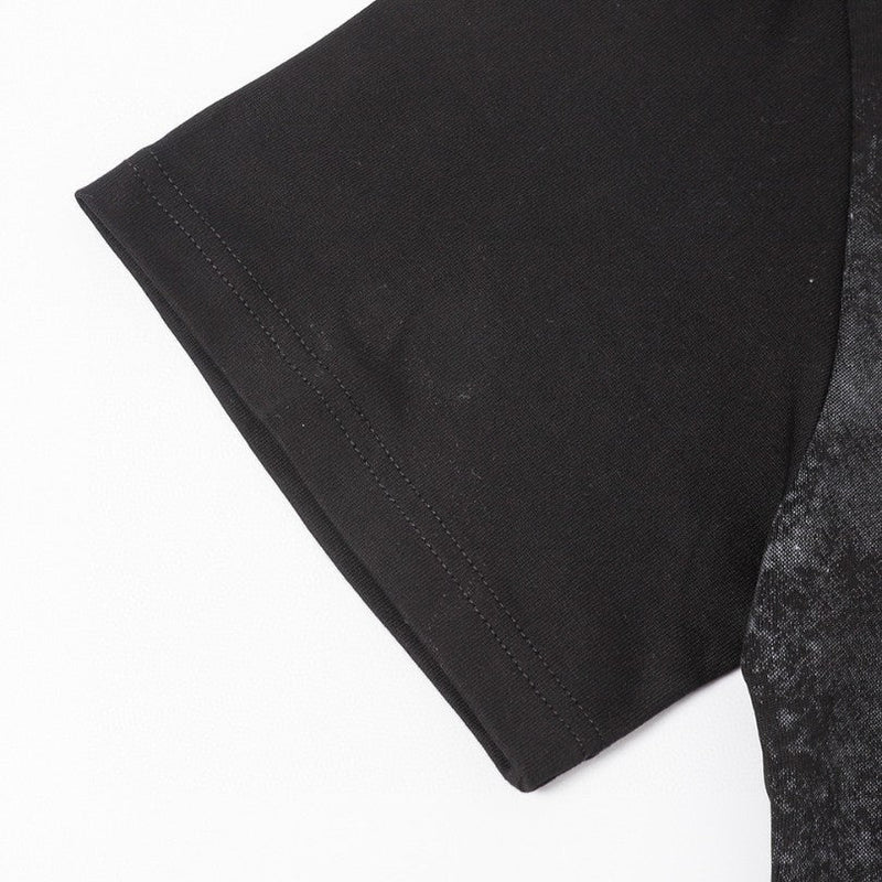 CHRM HRTS T-shirt Floral Graphic Black