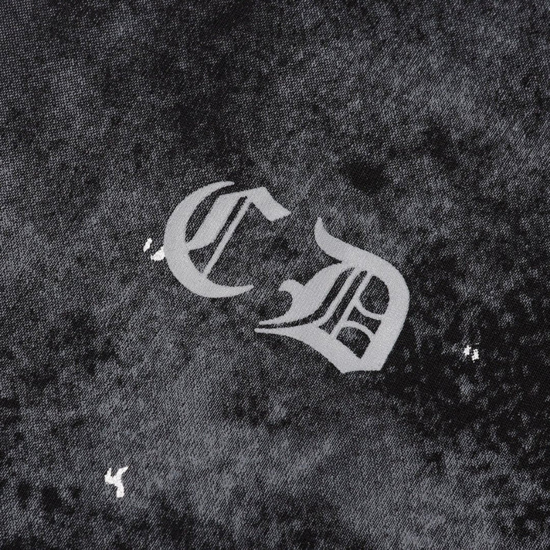 CHRM HRTS T-shirt Floral Graphic Black