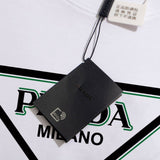 PRD T-shirt Milano Triangle Logo White