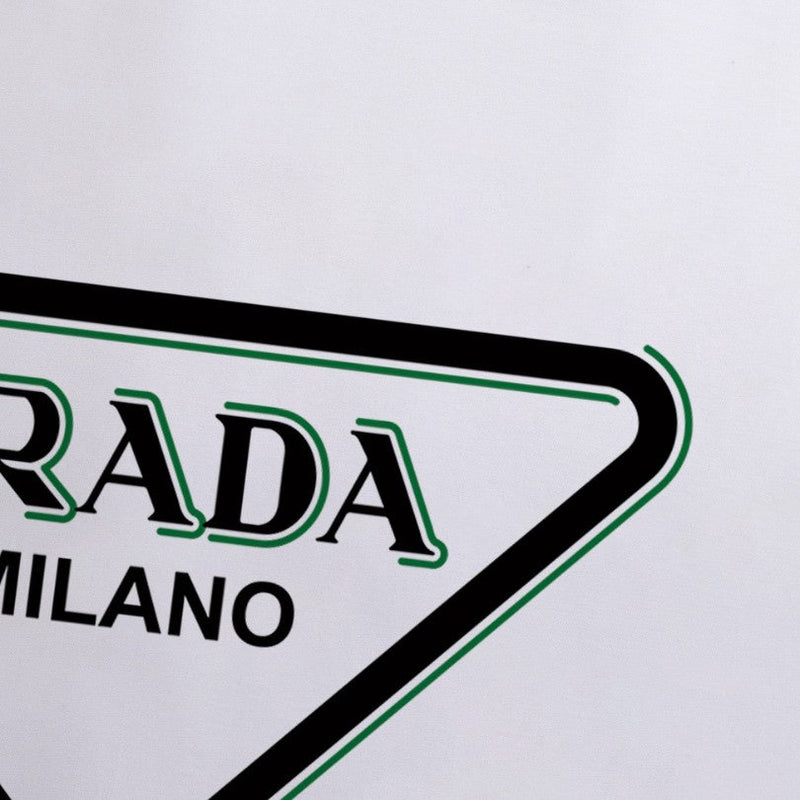 PRD T-shirt Milano Triangle Logo White