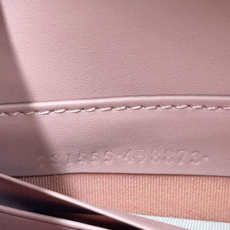 PORTAFOGLIO IN PELLE GG CON CATENA CIPRIA