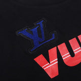 LV x Basket T-shirt Crossover Round Neck Printing