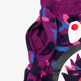 BP Shorts Camo Shark Shorts Purple