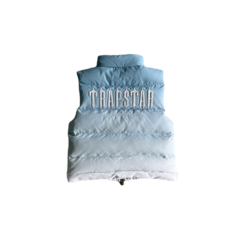 TRPSTR DECODED GILET – LIGHT BLUE