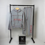SPRM COVERSTITCH TRACKSUIT GREY