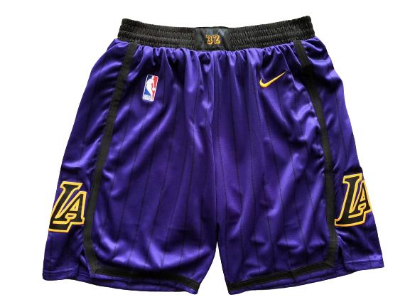 PANTALONCINI DA BASKET LAKERS – VIOLA