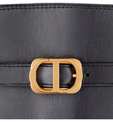 STIVALE EMPREINTE IN PELLE LISCIA NERA