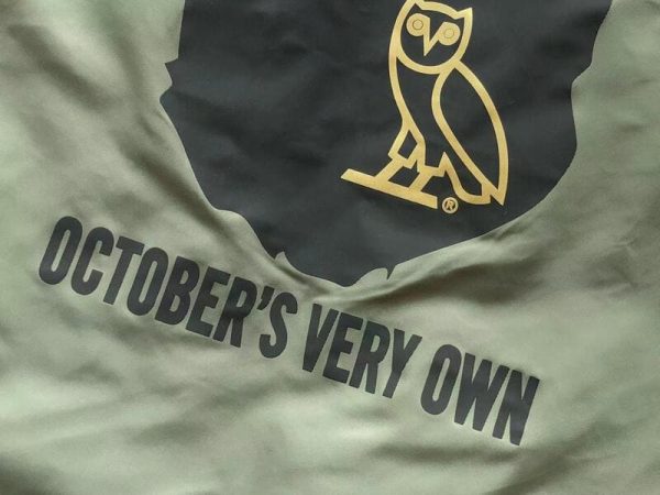 BP x OVO Jacket Loose Fit MA-1 Olive Drab