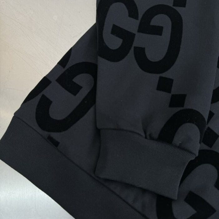 GG Hoodie Black Monogram black