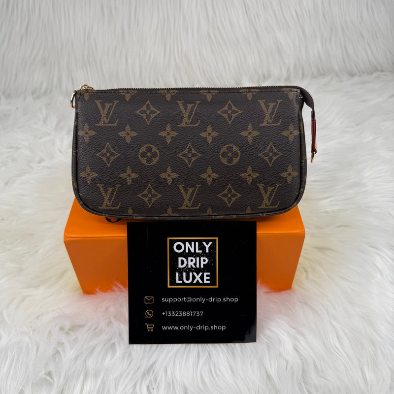 POCHETTE ACCESSOIRES TELA MONOGRAM