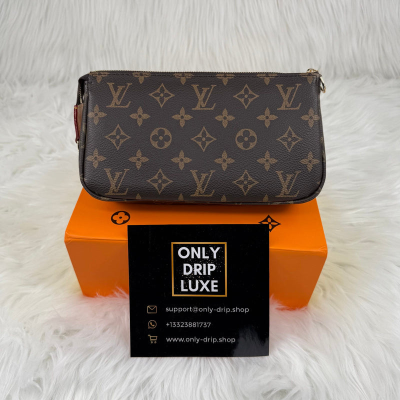 POCHETTE ACCESSOIRES TELA MONOGRAM