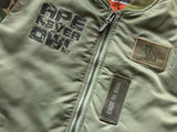 BP x OVO Jacket Loose Fit MA-1 Olive Drab