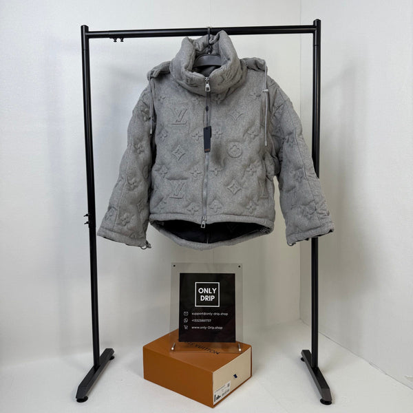 LV GREY BOYHOOD PUFFER