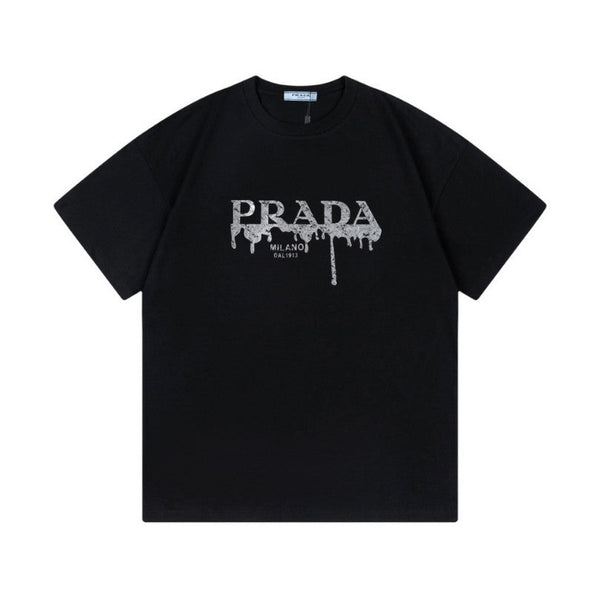 PRD T-shirt Milano Black Drip Logo
