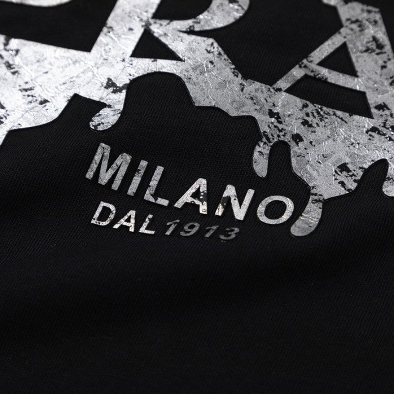 PRD T-shirt Milano Black Drip Logo