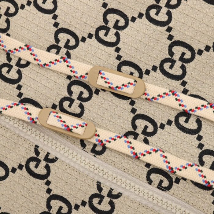 GG Jacket Monogram Hooded Beige