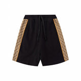 GG Shorts Monogram Stripe Black