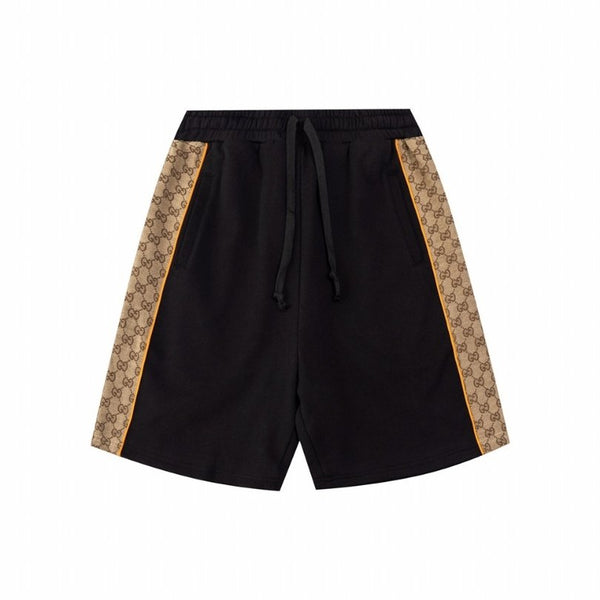 GG Shorts Monogram Stripe Black