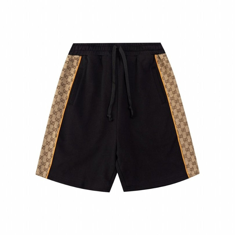 GG Shorts Monogram Stripe Black