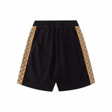GG Shorts Monogram Stripe Black