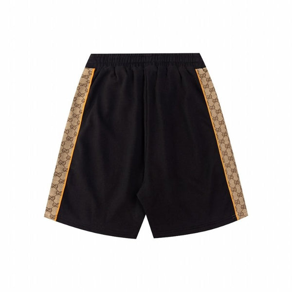 GG Shorts Monogram Stripe Black