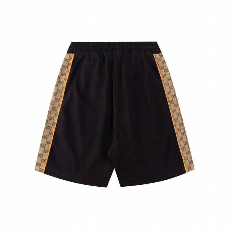 GG Shorts Monogram Stripe Black