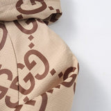 GG Hoodie Stripe Beige Tiger