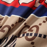 GG Hoodie Stripe Beige Tiger