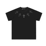 CHRM HRTS T-shirt Cross All Black