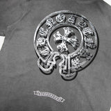 CHRM HRTS T-shirt Distressed Horseshoe Grey Logo
