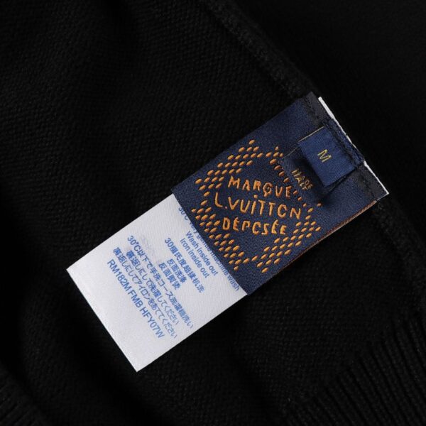 LV Hoodie Embroidered Zip