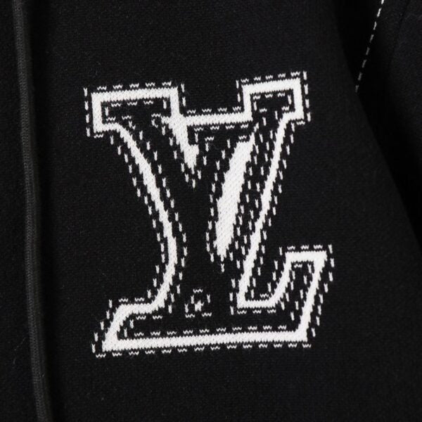 LV Hoodie Embroidered Zip