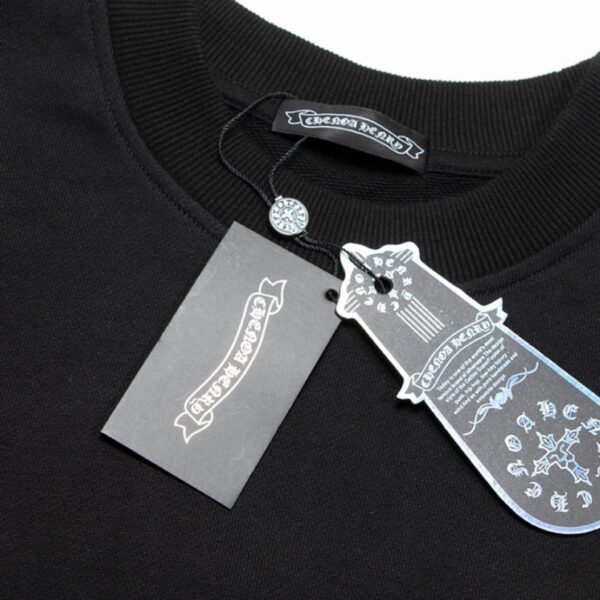 CHRM HRTS Sweatshirt Cross Print Black CH049